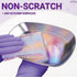 Rainbow Mesh Scrubber Set - 4 Pack Multi-Color Non-Scratch Cleansing Sponges for Kitchen, Bathroom, Home Cleaning