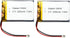 Octelect 3.7V 2000mAh Lithium Ion Polymer Rechargeable Lipo Battery 103454 with JST Connector