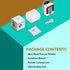 Talking Digital Wrist Blood Pressure Monitor, Automatic Machine with Rechargeable Cuff for Home Use, Large LCD Display