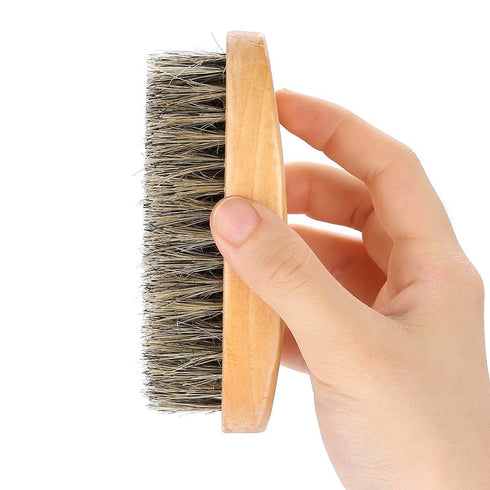 Men Beard Care Kit - Grooming Kit with Mustache Oval Brush and Comb