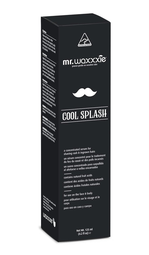Mr Cool Splash - Ingrown Hair, Razor Bumps & Razor Burns Vegan Friendly Treatment for post Waxing & Shaving 4.2 fl oz