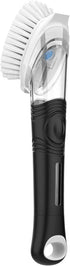 MR.SIGA Soap Dispensing Dish Brush, Kitchen Cleaning Brush, Black