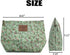 Hunger Green Flowers Make-Up Cosmetic Bag Carry Case, 14 Patterns (P11417017)
