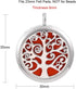 5pcs Mixed Pearl Cage Floating Pendant Aroma Diffuser Necklace Locket Charms Stainless Steel Tone Perfume Essential Oil