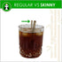 PandaBoard Compostable Bamboo Cocktail Straws, 4mm Unwrapped, 500 Count Bag