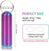 Pill Organizers, Waterproof Single Chamber Stainless Steel Travel Pill Box, Keychain Holder for Purse