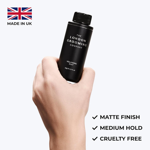 Matte Hair Powder for Men | Styling Texture Powder with Medium All-Day Hold, 0.7 Ounces (20 grams)