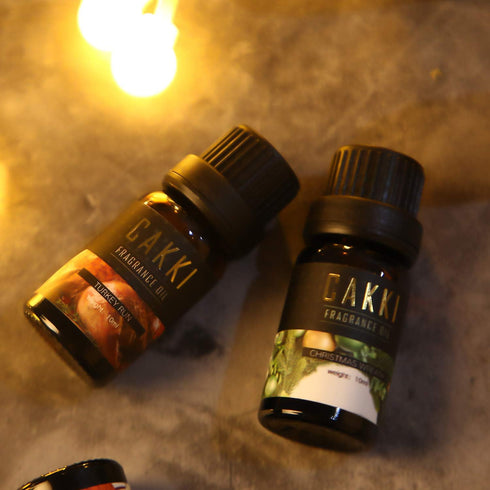 Set, 6x10mL, Christmas Essential Oils Gift for Home, for Diffuser, CAKKI Premium Grade Fragrance Oils with Christmas