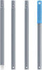 MR.SIGA 54.3 Inch Long Extension Pole, Adjustable 4 Pieces Aluminum Pole for Window Squeegee