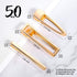 LEOBRO Gold Hair Clips - 50PCS Alligator Barrettes for Women, Girls, Crafts, DIY Hair Bows