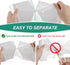 Magesh 4 Gallon Strong Trash Bags - Leakage-Free Small Garbage Bags for Bathroom, Office, Kitchen - 105 Bags
