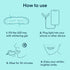 Teeth Whitening Kit with 32xLED Light, Professional Complete at Home Smart Phone Whitening System for iPhone/Android/USB
