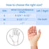 VELPEAU Elastic Thumb Support Brace, Waterproof Compression Sleeve for Pain Relief, Fits Left & Right Hand (Medium)