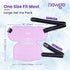 NEWGO XL Reusable Shoulder Ice Pack Wrap for Injuries & Pain Relief, Bursitis, Tendonitis, Swelling - Purple