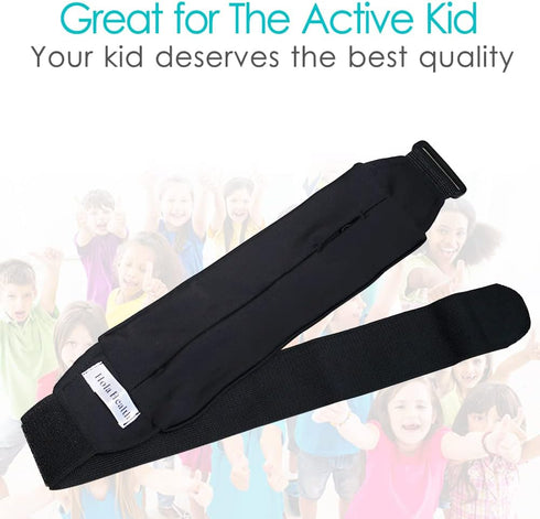 Kids Diabetic Belt - T1D Children Insulin Pump Holder, Adjustable Waist Band for EpiPens, Medical Devices for Girls and