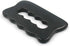 Gua Sha Massage Tool - Bian Stone for Soft Tissue Scraping, Used for Back, Legs, Arms, Neck, Shoulder (Black)