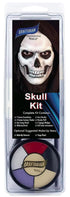 Graftobian Skull Makeup Kit, Skeleton Makeup Set for Costumes, Cosplay, and Halloween