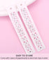 Wecoe 20 Pcs Small White Flower Hair Clips, Cute Decorative Mini Clips for Girls & Wedding Accessories