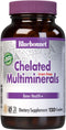 Bluebonnet Nutrition High Potency Chelated Multiminerals (Iron-Free), Albion Chelated Minerals, 120 Caplets