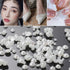 Pearl Stickers for Crafts, Self Adhesive Face Pearl Sticker Gems, 1650 Pcs Stick On Pearls Beads for Face, Makeup,