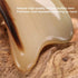 Natural African Buffalo Horns Scraping Board, Hand-Made for Face, Eye and Body Massage Detoxification
