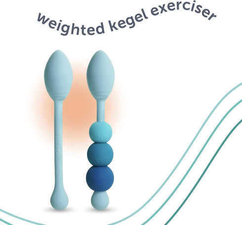 plusOne Kegel Trainer, Pelvic Floor Exercises