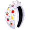 Summer Fruit Headbands for Women - Tropical Strawberry, Pineapple, Cherry, Watermelon Hair Accessories