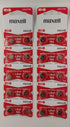 Maxell 10 LR41 AG3 192 1.5V x Alkaline Batteries
