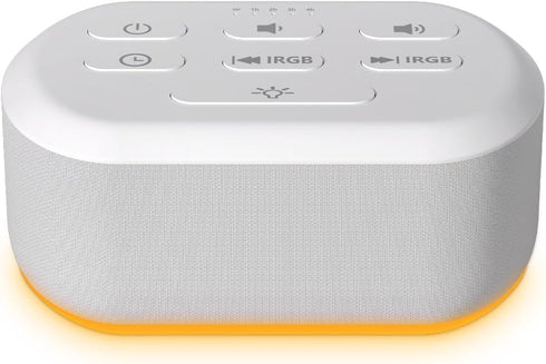 LazyNight Brown Noise Sound Machine 30 Soothing Sounds White Noise Machine with 12