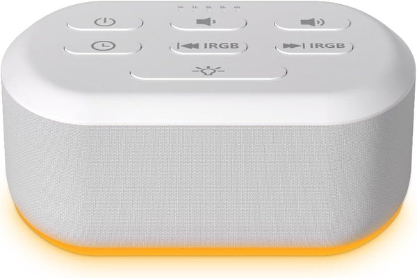 LazyNight Brown Noise Sound Machine 30 Soothing Sounds White Noise Machine with 12