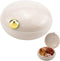 LCJAOF Pill Organizer 4 Times a Day, Weekly Round Pill Box with Removable
