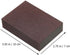10pcs Natural Sea Sponge Dish Sponge Bulk Polishing Pad Cleaner Year of Cake Toppercarborundum Sponge Brush