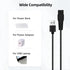 Charger for Manspot Trimmer, Replacement Charger Cord Charging Cable Compatible with Manspot Groin Hair Trimmer with