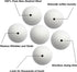 Wool Dryer Balls XL 4-Pack, 100% Pure New Zealand Wool, Reduces Wrinkles & Drying Time, Ideal for Essential Oils