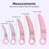 Qaveuny Set Silicone Pelvic Floor Muscle Exerciser Trainer - Pink