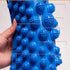 Foot Massage Mat 2 PCS Acupressure Pad Yoga Mat Bathroom Mat Outdoor Game (Blue)