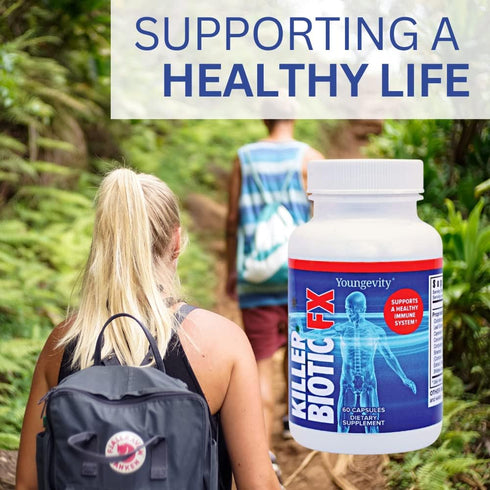 Youngevity Killer Biotic FX, Immune System Support, 60 Capsules, Natural Immunity