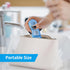 ZIKEE Compact Weekly Pill Organizer 3 Times a Day - 7 Day Pill Box with Roomy Case for Vitamins, Fish Oils, Supplements