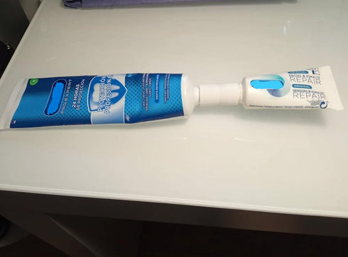 Travel Toothpaste Transfer Tool | Transfer From Big Tube to Travel Tube of Toothpaste | Travel Gifts | Inexpensive