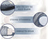 3 in 1 Hot Water Bottle Pouch with Waist Cover, Eye Mask + Funnel for Pain Relief - Warm Water Bag