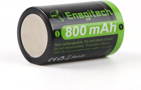 CR2 3V Lithium Battery, 6 Pack with PTC Protection for Boresighter, Golf Rangefinder, Funifilm Instax Mini55