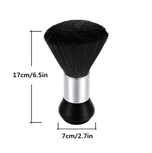 Neck Duster Brush Hair Cutting Kit - Black