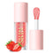LANGMANNI Moisturizing Lip Oil, No-Sticky Lip Gloss Lip Balm, Fruit Flavored Lip Oil for Dry Lips (Strawberry)