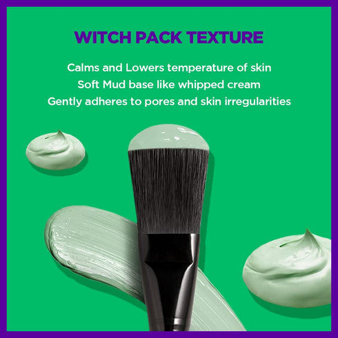 SKIN1004 Witch Pack (1 box - 8 ea) | Creamy Mud Pack with Green Tea, Water Calming Purifying Pore Care