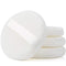 Teenitor 4.13 Inch Ultra Soft Washable Large Round Velour Powder Puff for Body Loose Powder, 4 Pcs