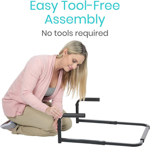 Vive Stand Assist - Mobility Standing Aid Rail for Couch, Chair - Assistance Handle for Patients, Elderly, Seniors