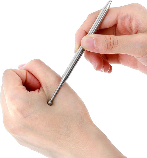 Ymapinc Acupuncture Pens, Reflexology Tools for Face Body Muscle Relax Trigger Point Massage Fascia Tool, Pressure