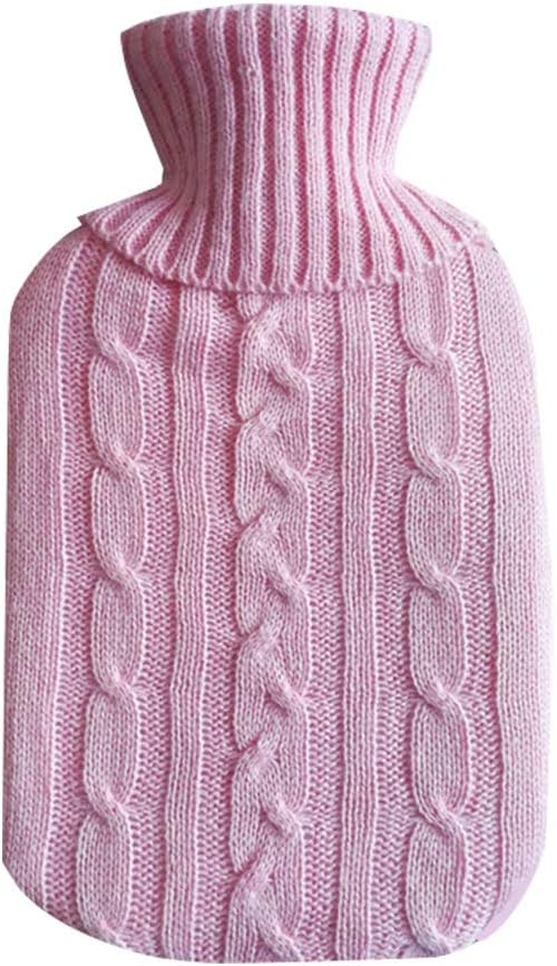SKUZA Hot Water Bottle, Winter 1 PC Washable Removable Hot Water Bag Cover
