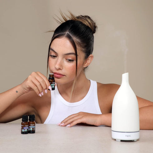 Cliganic USDA Organic Lemongrass Essential Oil - 100% Pure Natural Undiluted for Aromatherapy Diffuser
