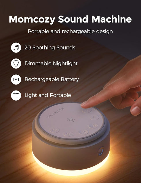 Momcozy Momcozy Sound Machine for Baby & Bottle Brush Kit